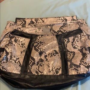 Snake print big bag miche cover